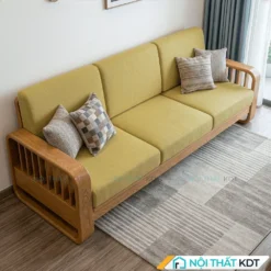 Sofa go soi nho gon S274 V3 mau vang