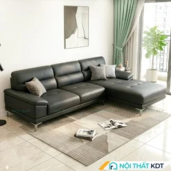 Sofa goc L boc da S41 mau den