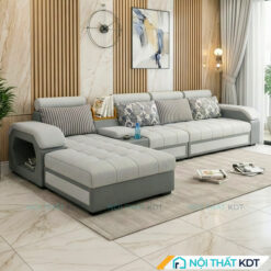 Sofa phong khach goc L 4 cho ngoi