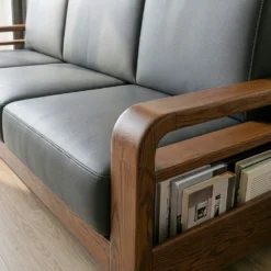 Sofa vang go 3 cho ngoi S178 V3 chac chan