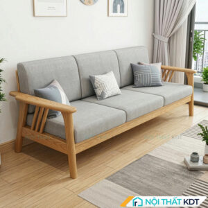 Ghế sofa văng gỗ tay vịn nhỏ gọn S260-V3