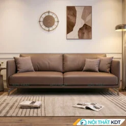 Sofa vang nho tiet kiem dien tich S112 mau nau cafe