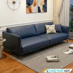 Sofa vang nho tiet kiem dien tich S112 mau xanh than
