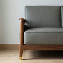 Sofa go ket hop da S558 V3 tay vin nho