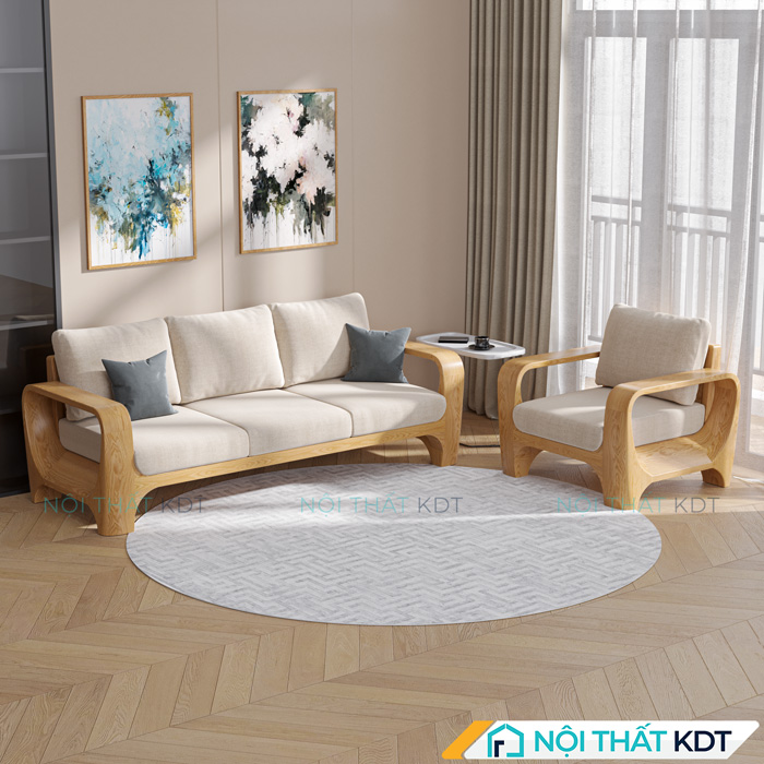 Sofa go uon cong mem mai S570 2 ghe