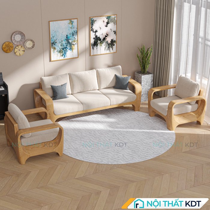 Sofa go uon cong mem mai S570 3 ghe