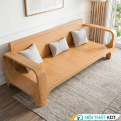 Sofa go uon cong mem mai S570 go soi