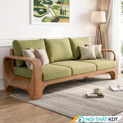 Sofa go uon cong mem mai S570 mau xanh o liu