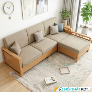 Ghe sofa salon go don gian S331 L3 mau be