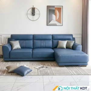 Sofa góc L bọc da 3 chỗ ngồi S212-L3