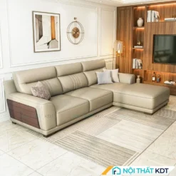 Sofa goc L boc da 3 cho ngoi S212 L3 nha pho