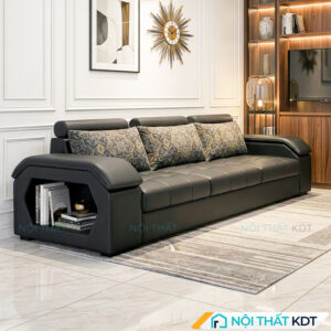 Sofa vang phong khach mau den