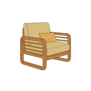SOFA ĐƠN GỖ
