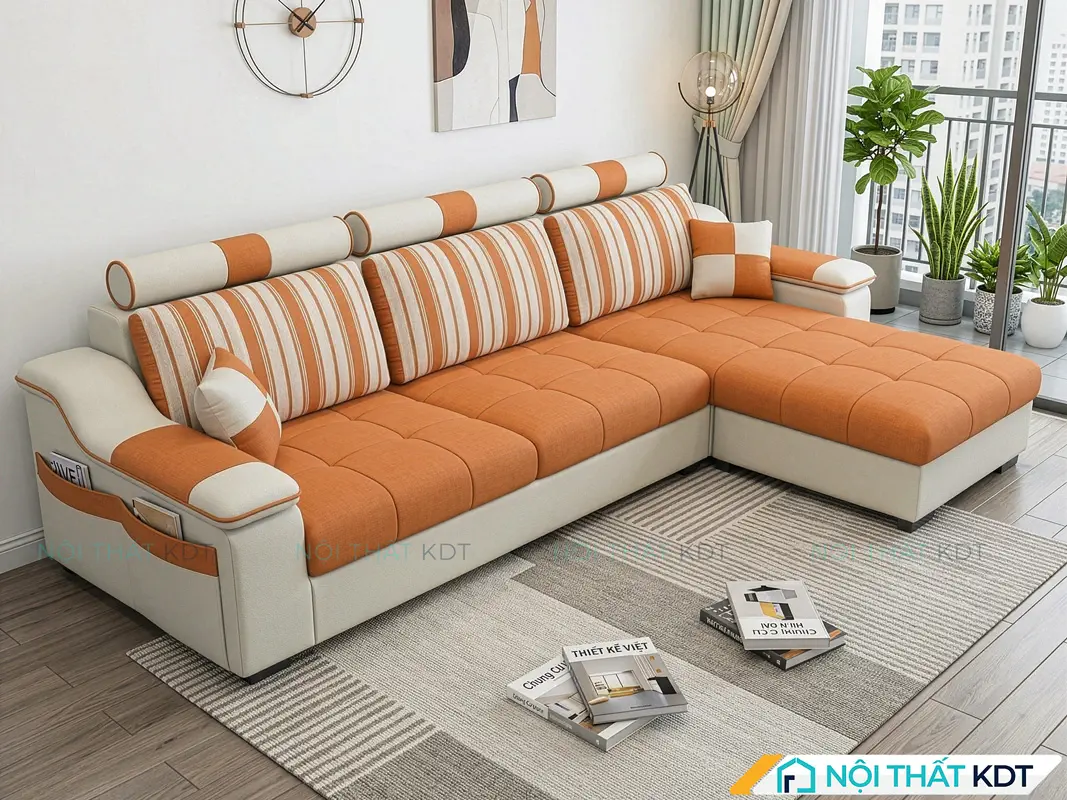 Sofa nỉ sở hữu nhiều ưu điểm