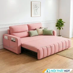 Sofa bed điệu đà trang nhã SG-09 màu hồng