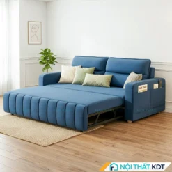 Sofa bed điệu đà trang nhã SG-09 màu xanh lam