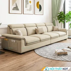 Sofa vang 4 cho boc ni S36 V4 mau kem