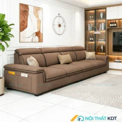 Sofa văng 4 chỗ bọc nỉ S36-V4