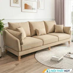 Sofa vang tay vin lien tua S469 V3 mau be
