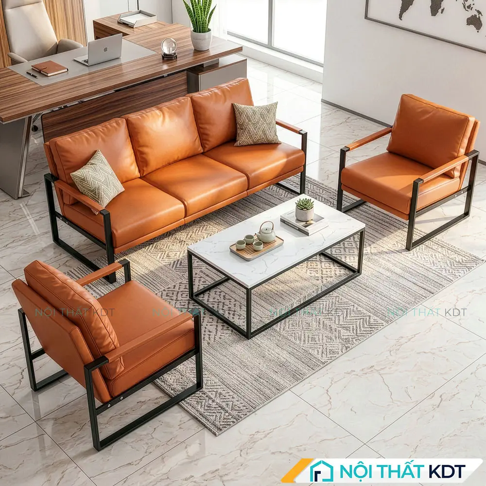 Sofa khung sắt nhỏ gọn đơn giản S58-U