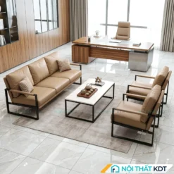 Sofa phòng giám đốc khung kim loại S58-U