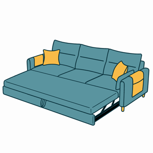 SOFA GIƯỜNG NỈ