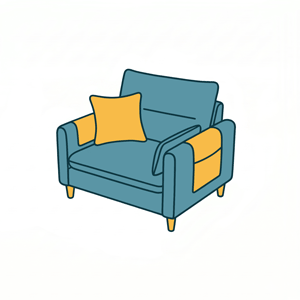 SOFA NỈ ĐƠN
