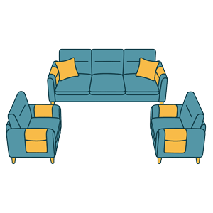 SOFA NỈ THEO BỘ