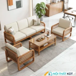 Sofa phòng giám đốc màu kem S175-P Nội Thất KDT