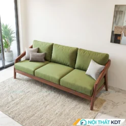 Sofa vang go mau xanh S177 v